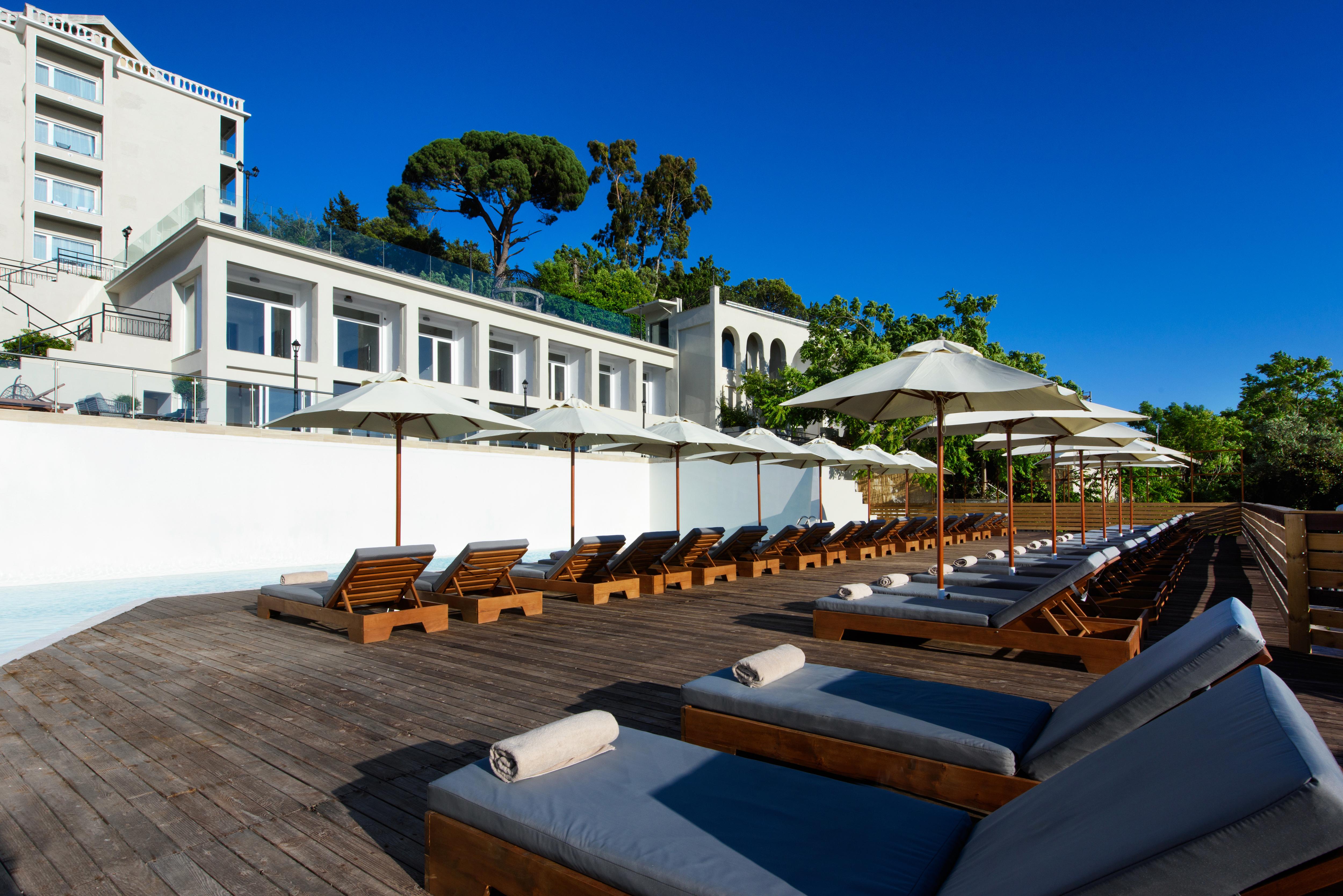 The Royal Grand Hotel Kanoni  Ngoại thất bức ảnh
