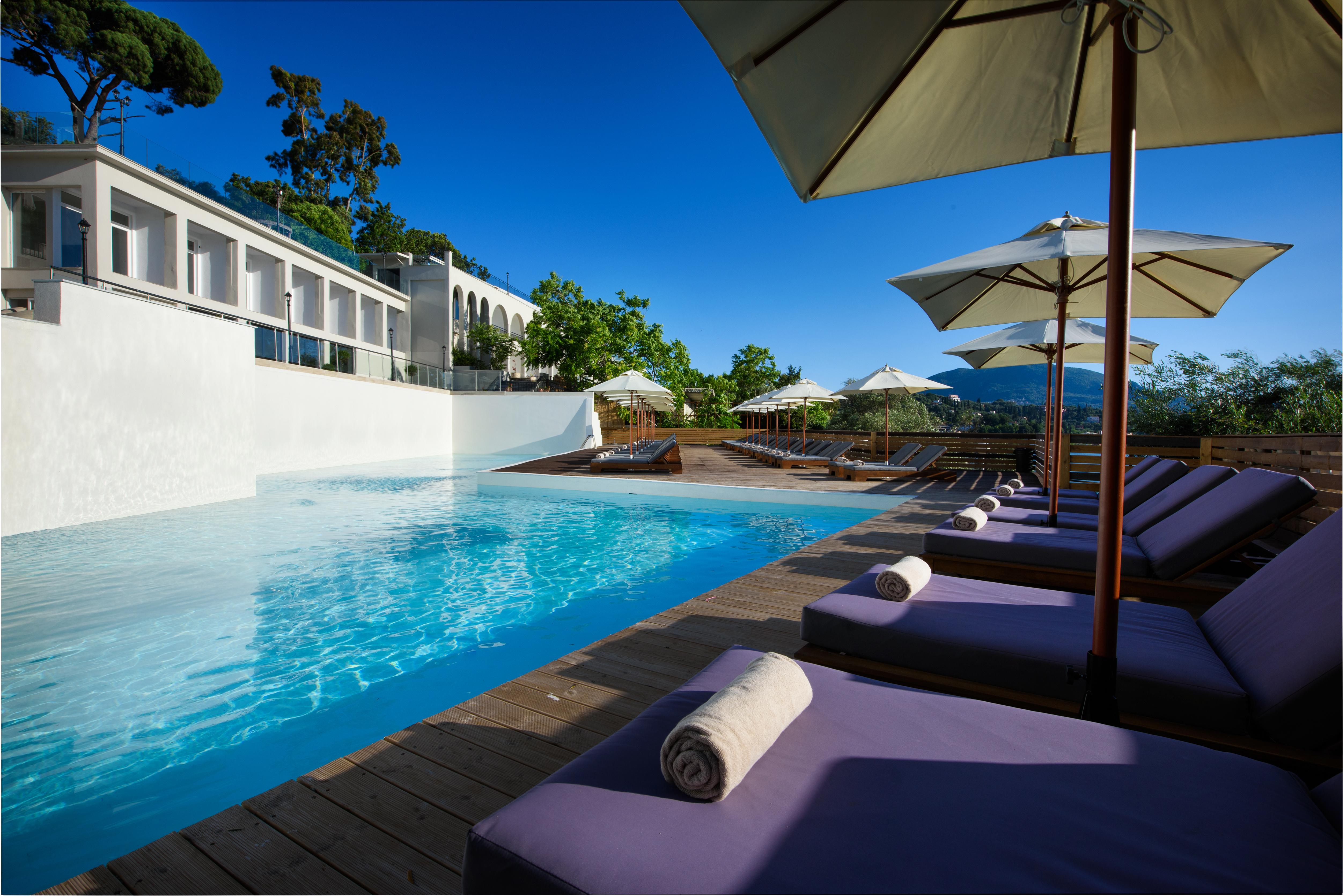 The Royal Grand Hotel Kanoni  Ngoại thất bức ảnh