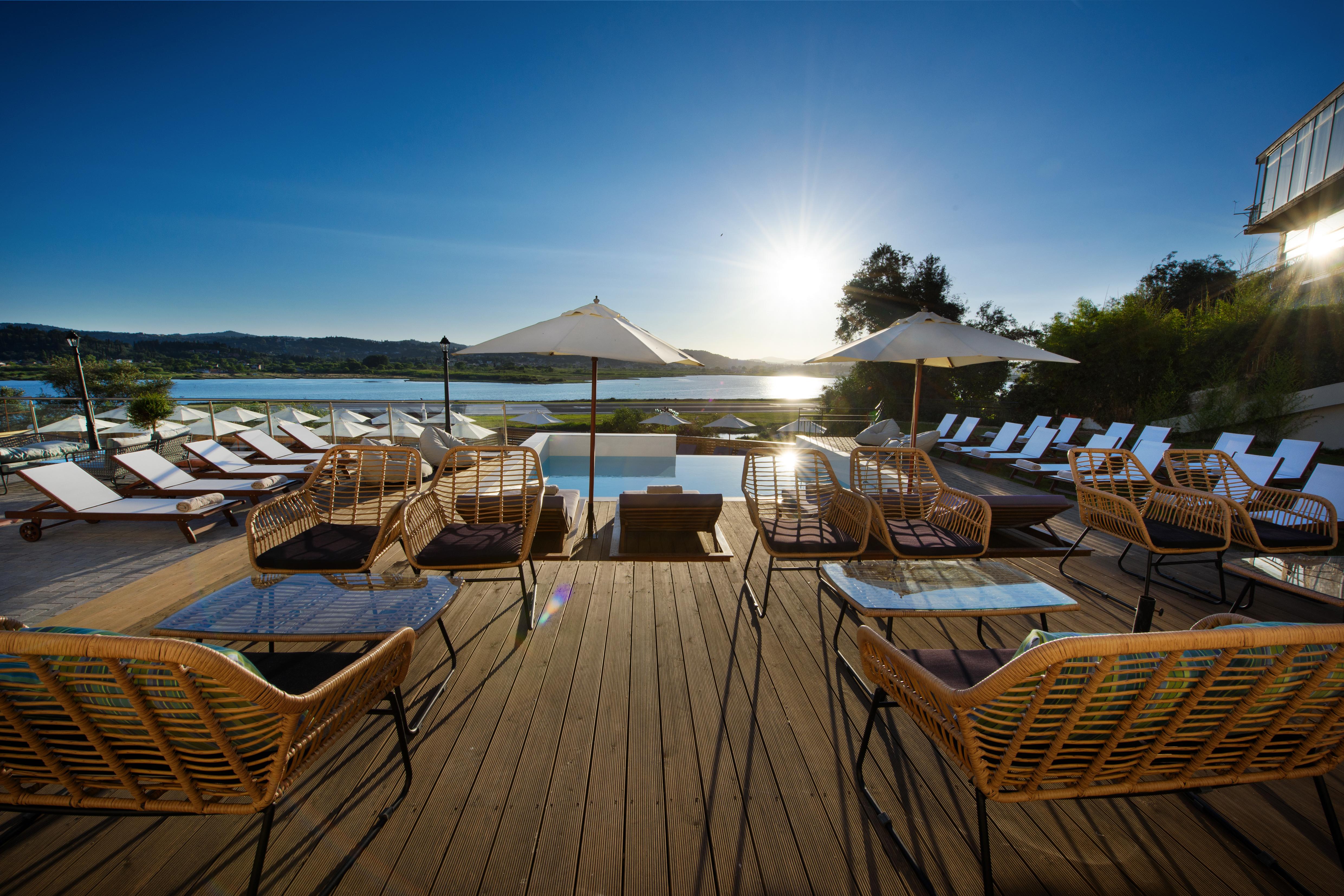 The Royal Grand Hotel Kanoni  Ngoại thất bức ảnh