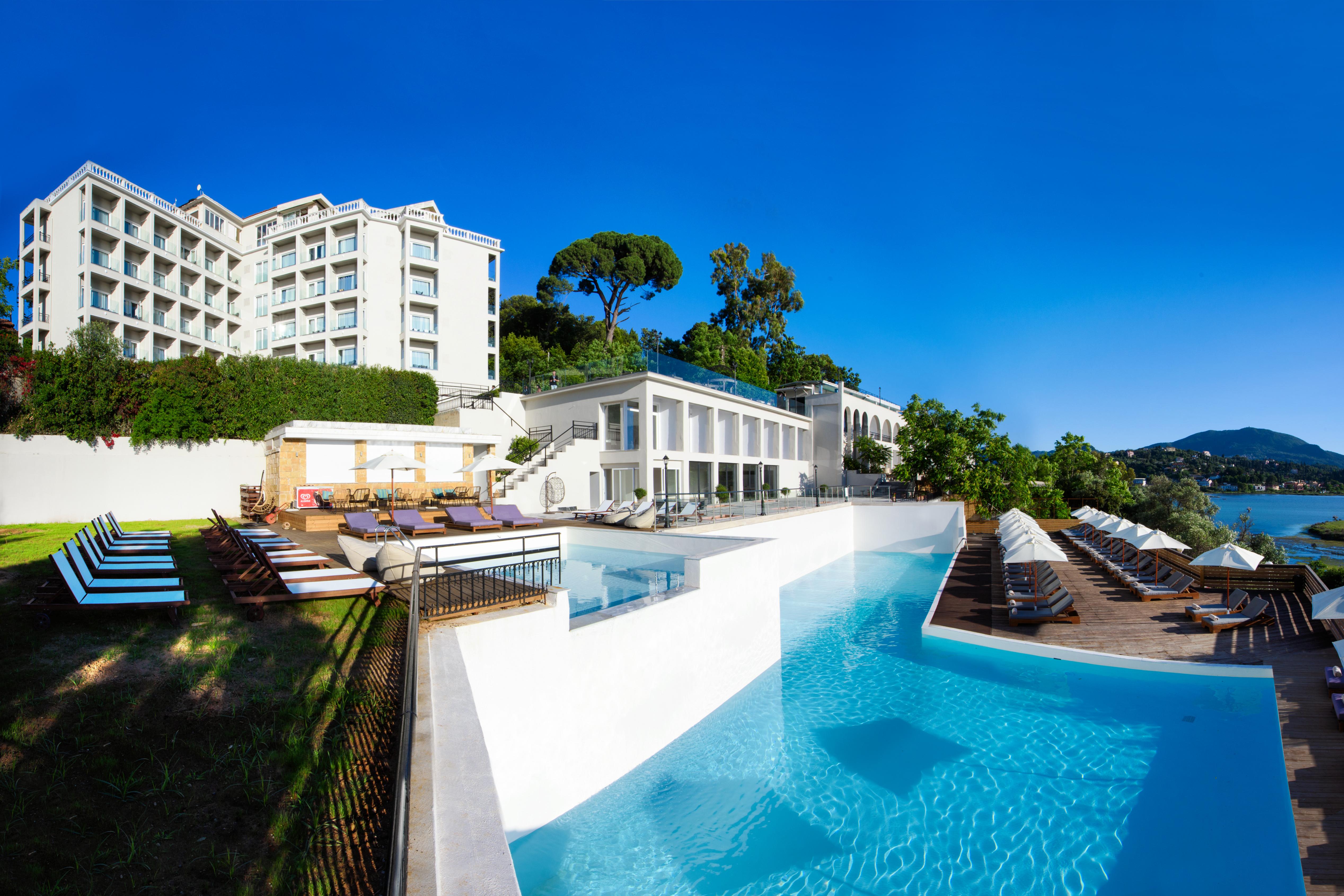 The Royal Grand Hotel Kanoni  Ngoại thất bức ảnh