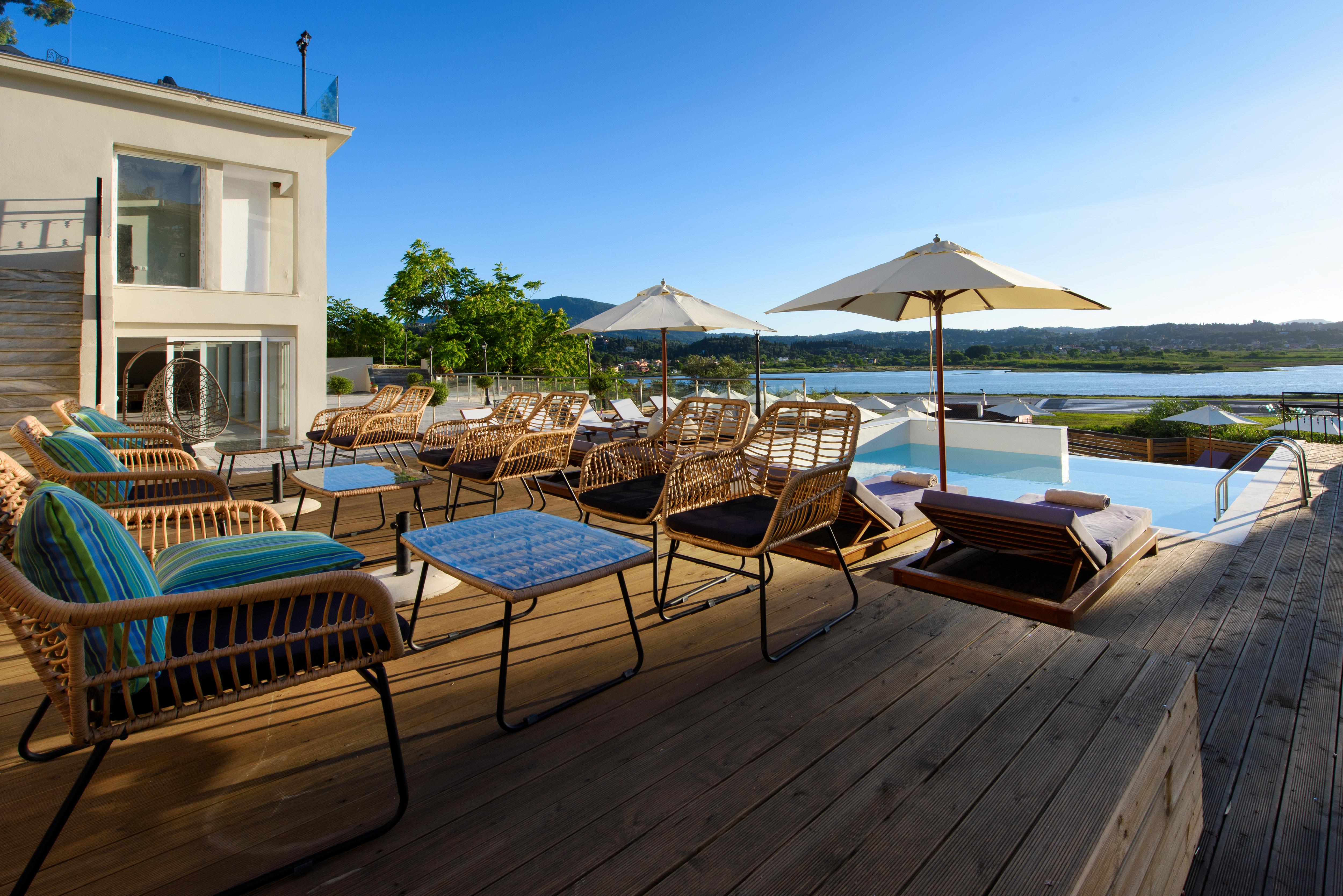 The Royal Grand Hotel Kanoni  Ngoại thất bức ảnh