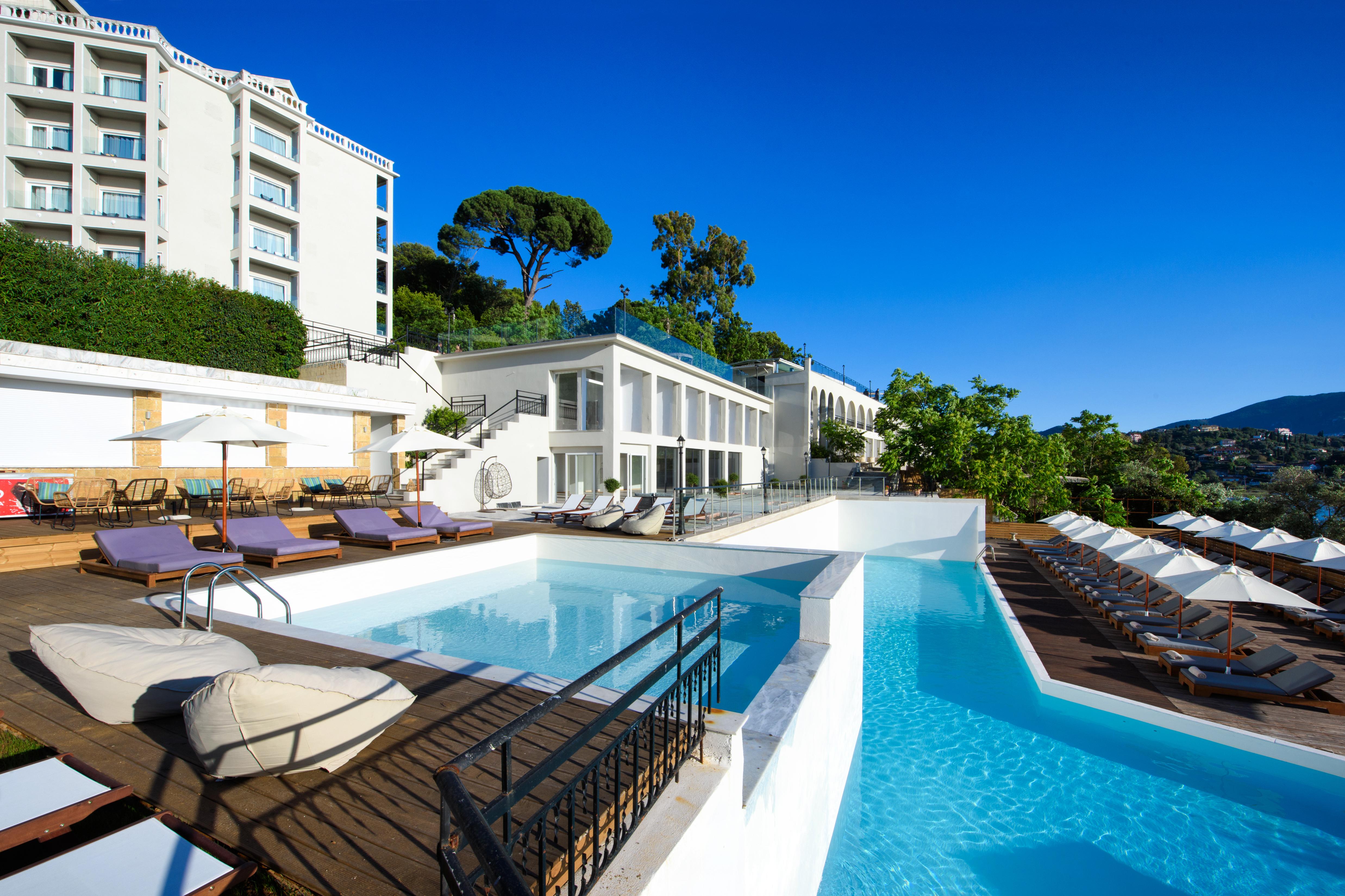 The Royal Grand Hotel Kanoni  Ngoại thất bức ảnh